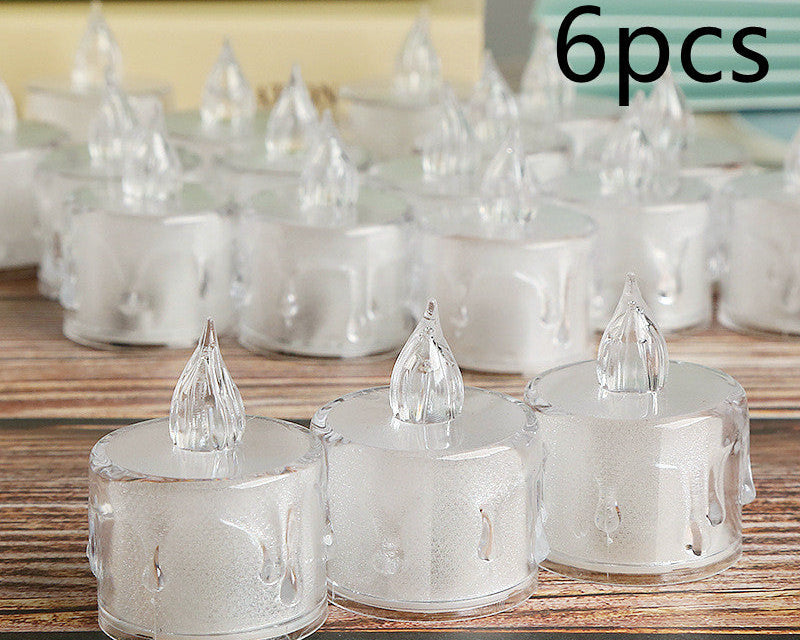 LED Tea Light Candle Set – Flickering Flameless Lights |Holiday Decoration