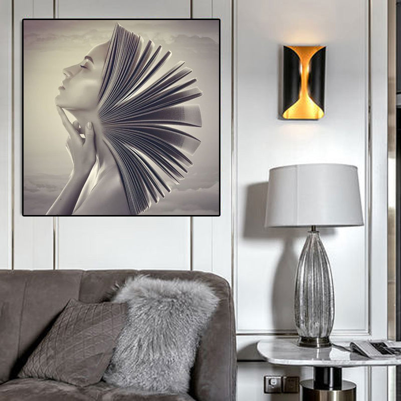 Timeless Beauty Canvas Painting – Stylish Home Décor Accent