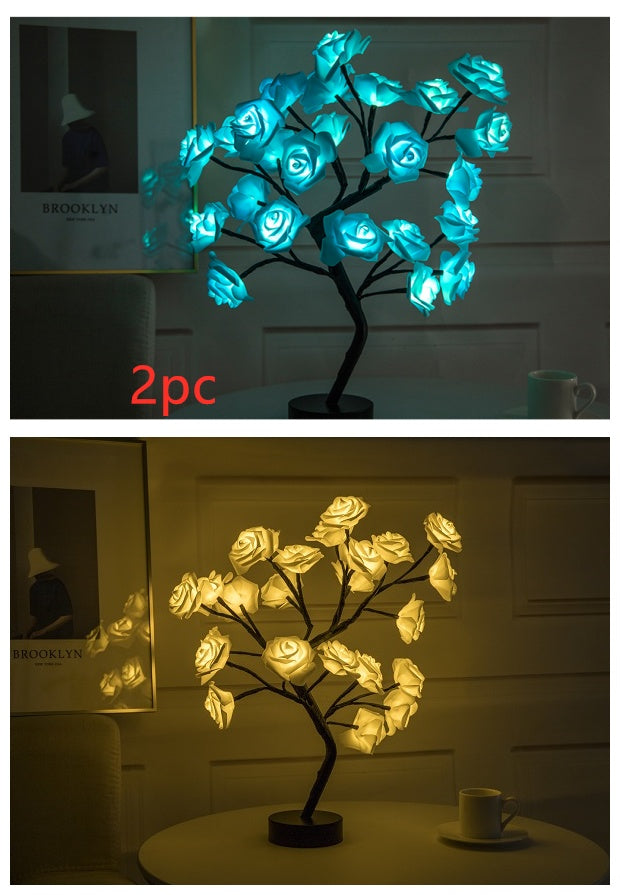 Rose Bonsai Lamp – A Touch of Magic at Night
