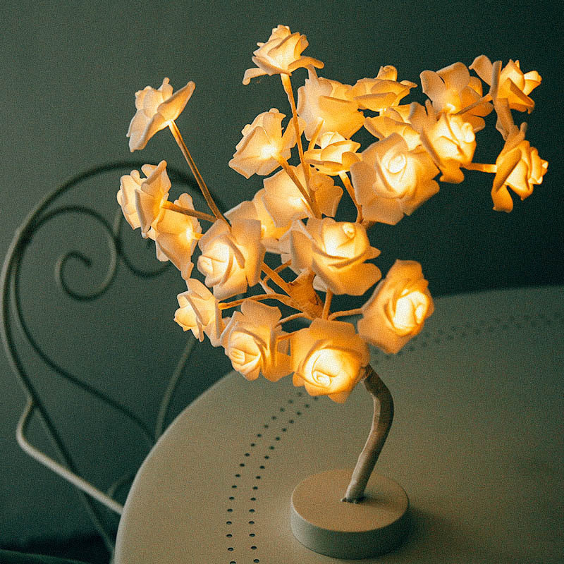 Rose Bonsai Lamp – A Touch of Magic at Night