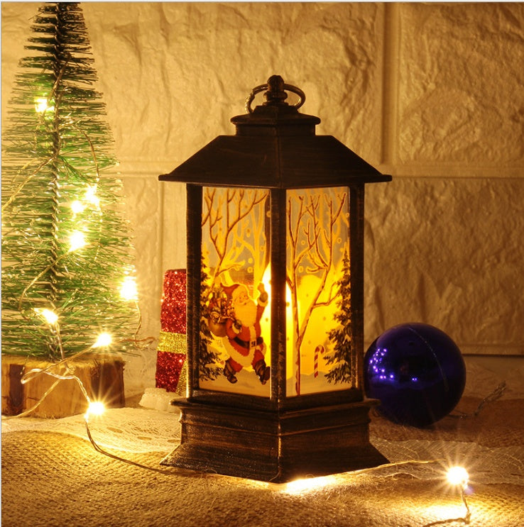 Santa & Snowman Lights – Instant Holiday Cheer at Home