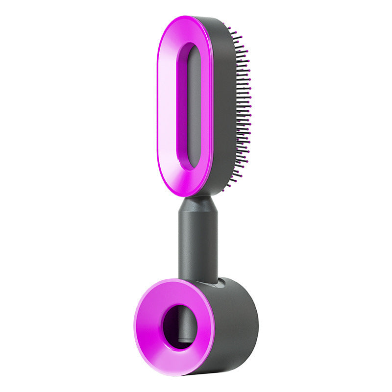 Self-Cleaning Hair Brush – Detangling & Smoothing with One-Click Hair Removal