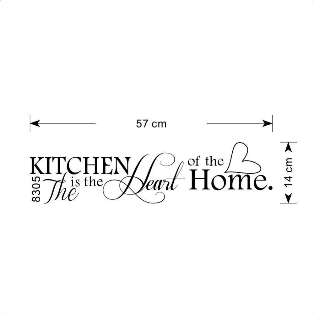 Warm Kitchen Wall Decal to Brighten Your Home