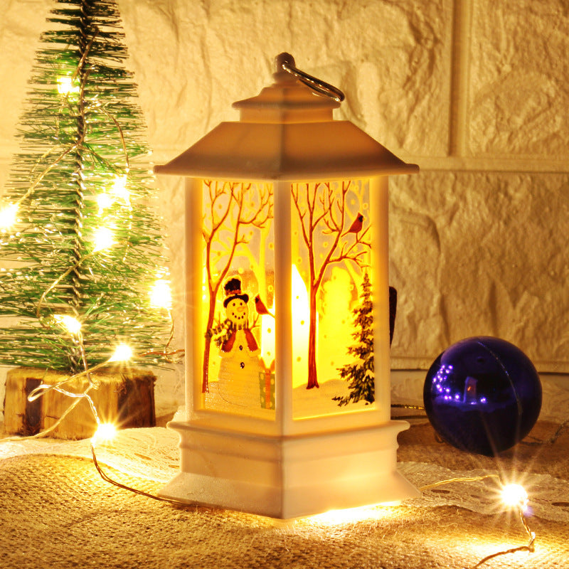 Santa & Snowman Lights – Instant Holiday Cheer at Home