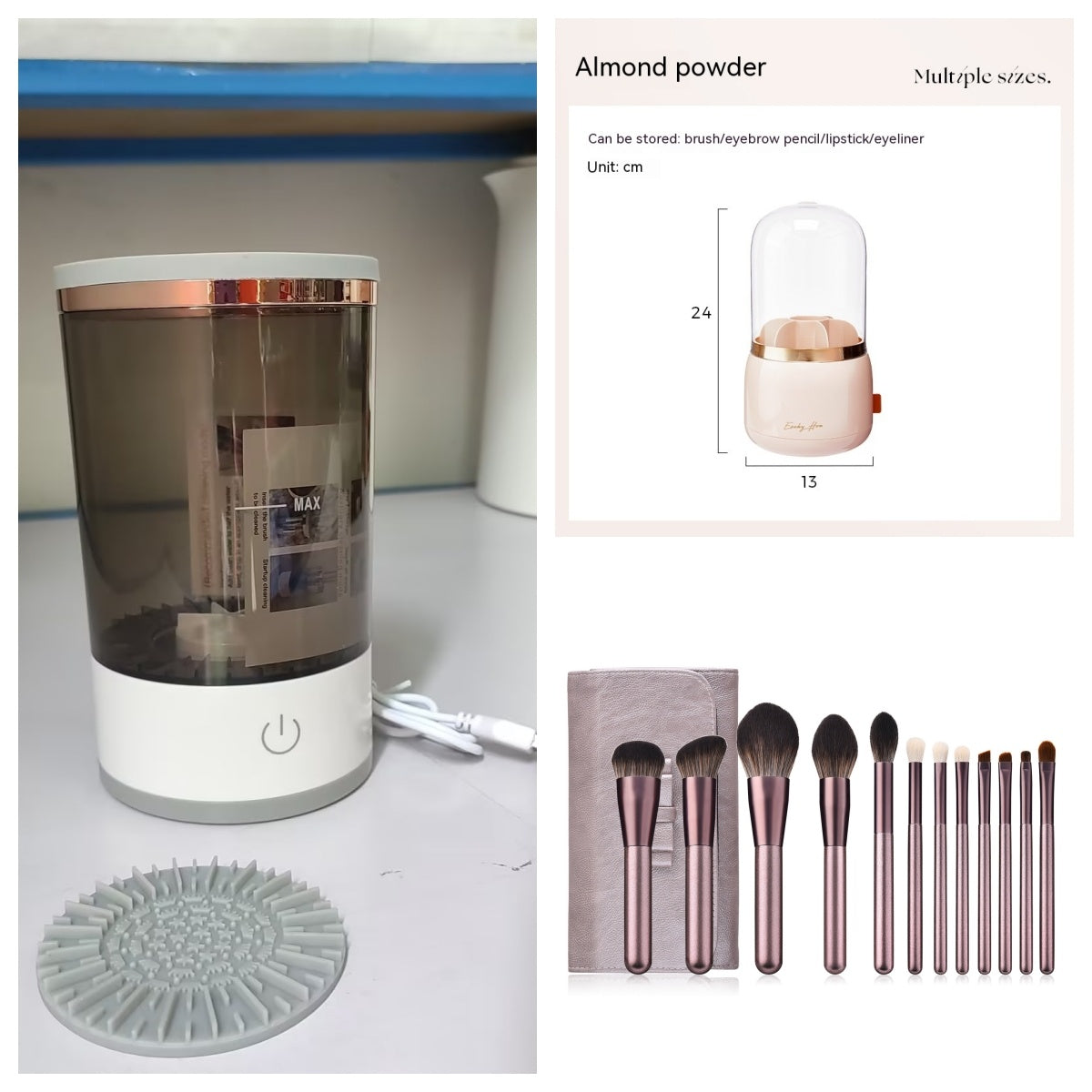 Rechargeable Brush Cleaner That Simplifies Your Routine