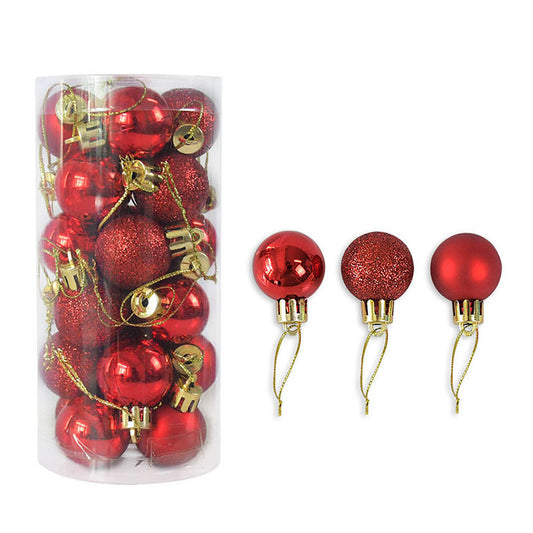 Shiny Matte Christmas Balls for Elegant Holiday Decor