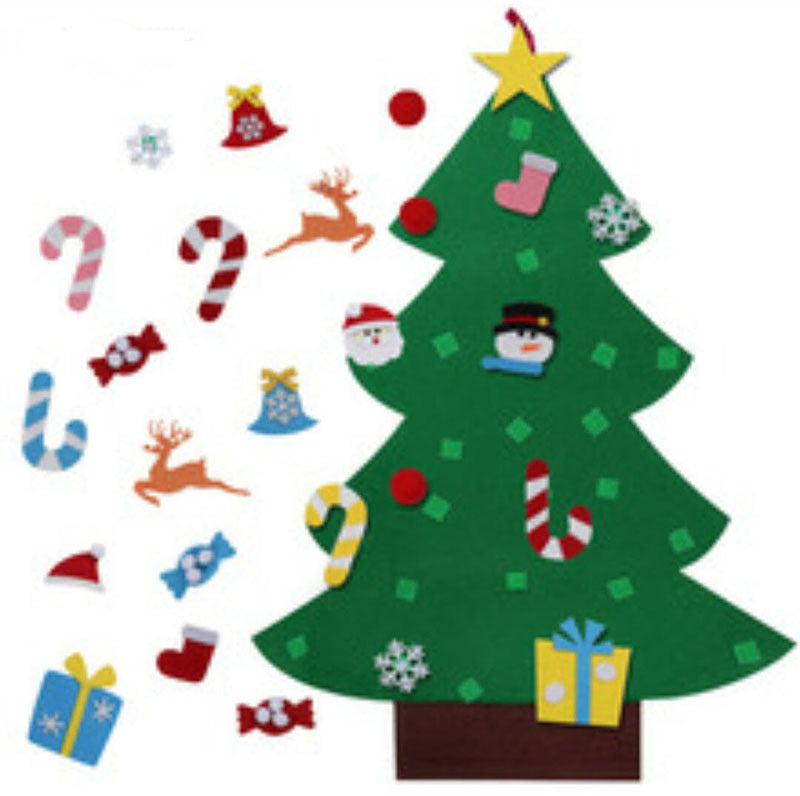 DIY Felt Christmas Tree That Sparks Holiday Cheer