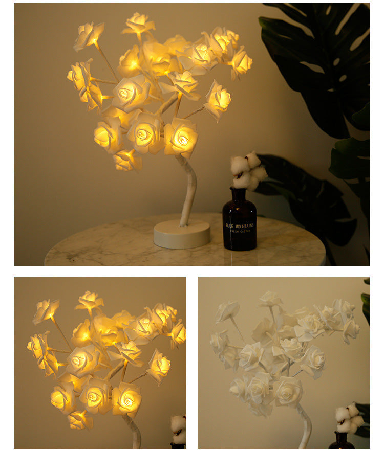 Rose Bonsai Lamp – A Touch of Magic at Night