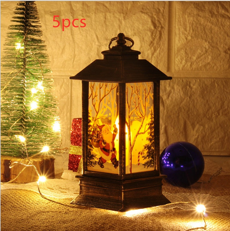 Santa & Snowman Lights – Instant Holiday Cheer at Home