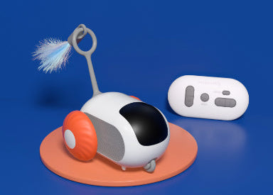 Interactive Cat Car Toy USB Rechargeable | Smart Remote Control Chasing Pet Toy