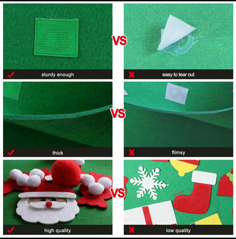 DIY Felt Christmas Tree That Sparks Holiday Cheer