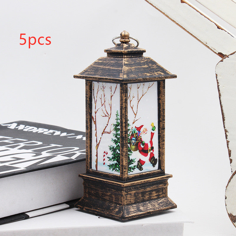 Santa & Snowman Lights – Instant Holiday Cheer at Home