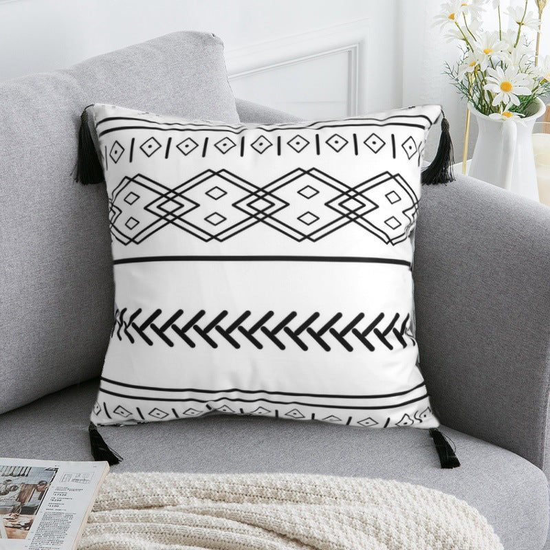 Bohemian Accent Pillow for Warm, Artistic Living