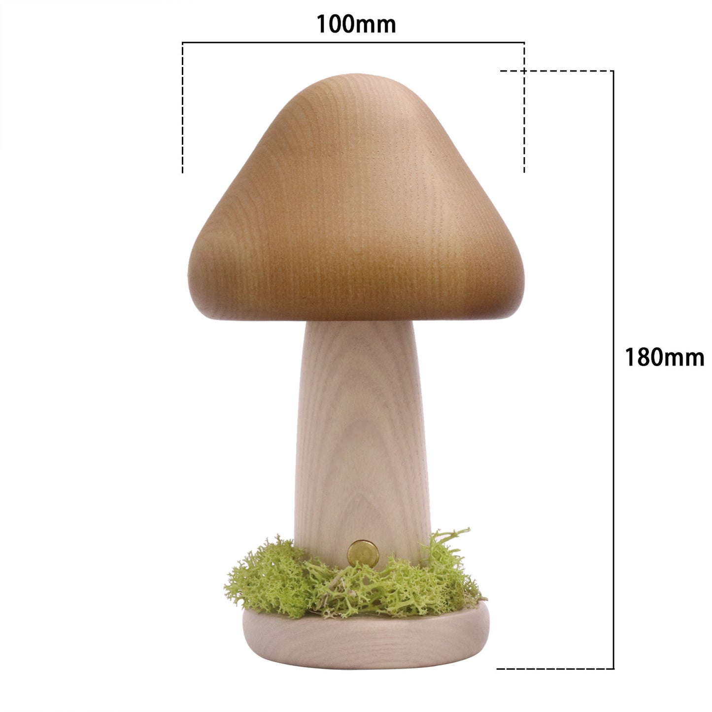 Twisted Mushroom Night Light for Cozy Bedroom Vibes