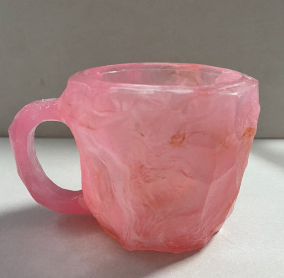 Resin Crystal Coffee Cup – Add Sparkle to Sip
