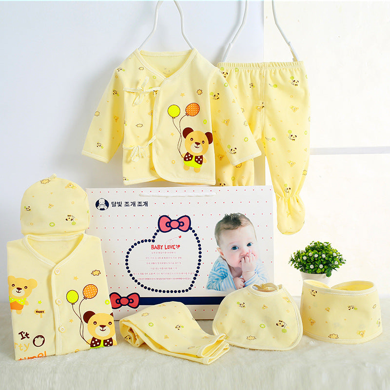 Newborn Clothing Gift Set – Soft Cotton Baby Essentials Kit for Boys & Girls