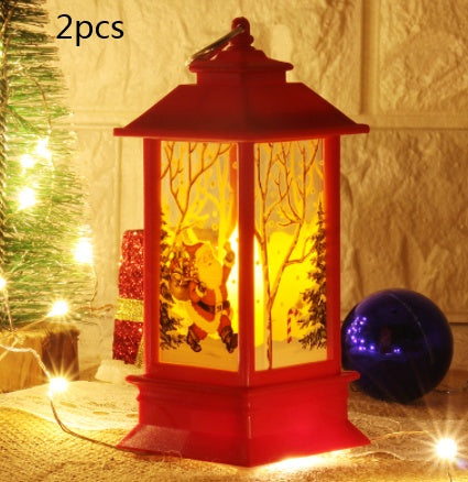 Santa & Snowman Lights – Instant Holiday Cheer at Home