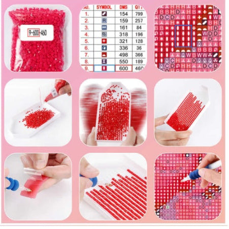 Winter Home Decor Embroidery Kit – DIY Snow Craft for Wall Art & Gifts