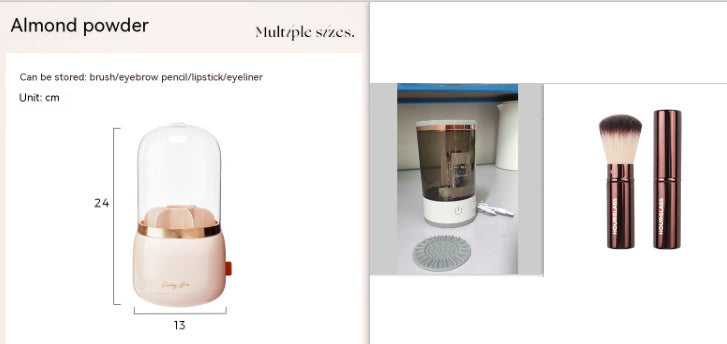 Rechargeable Brush Cleaner That Simplifies Your Routine