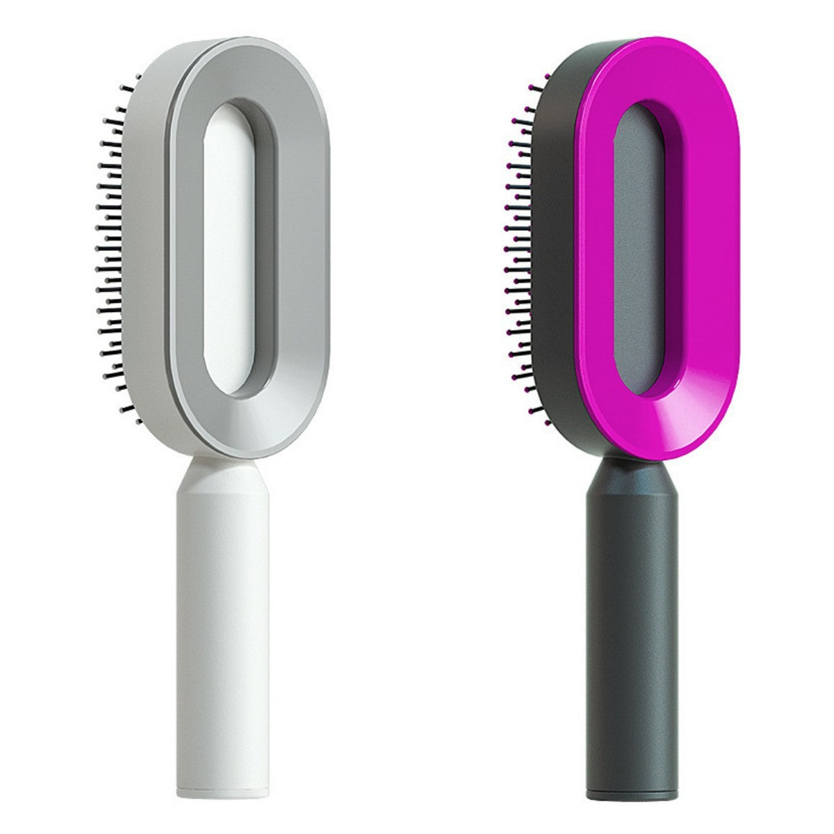 Self-Cleaning Hair Brush – Detangling & Smoothing with One-Click Hair Removal