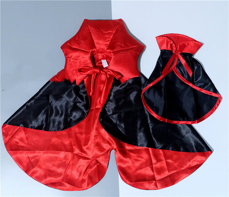 Vampire Pet Cape – Easy Halloween Costume for Pets