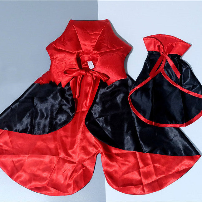 Vampire Pet Cape – Easy Halloween Costume for Pets