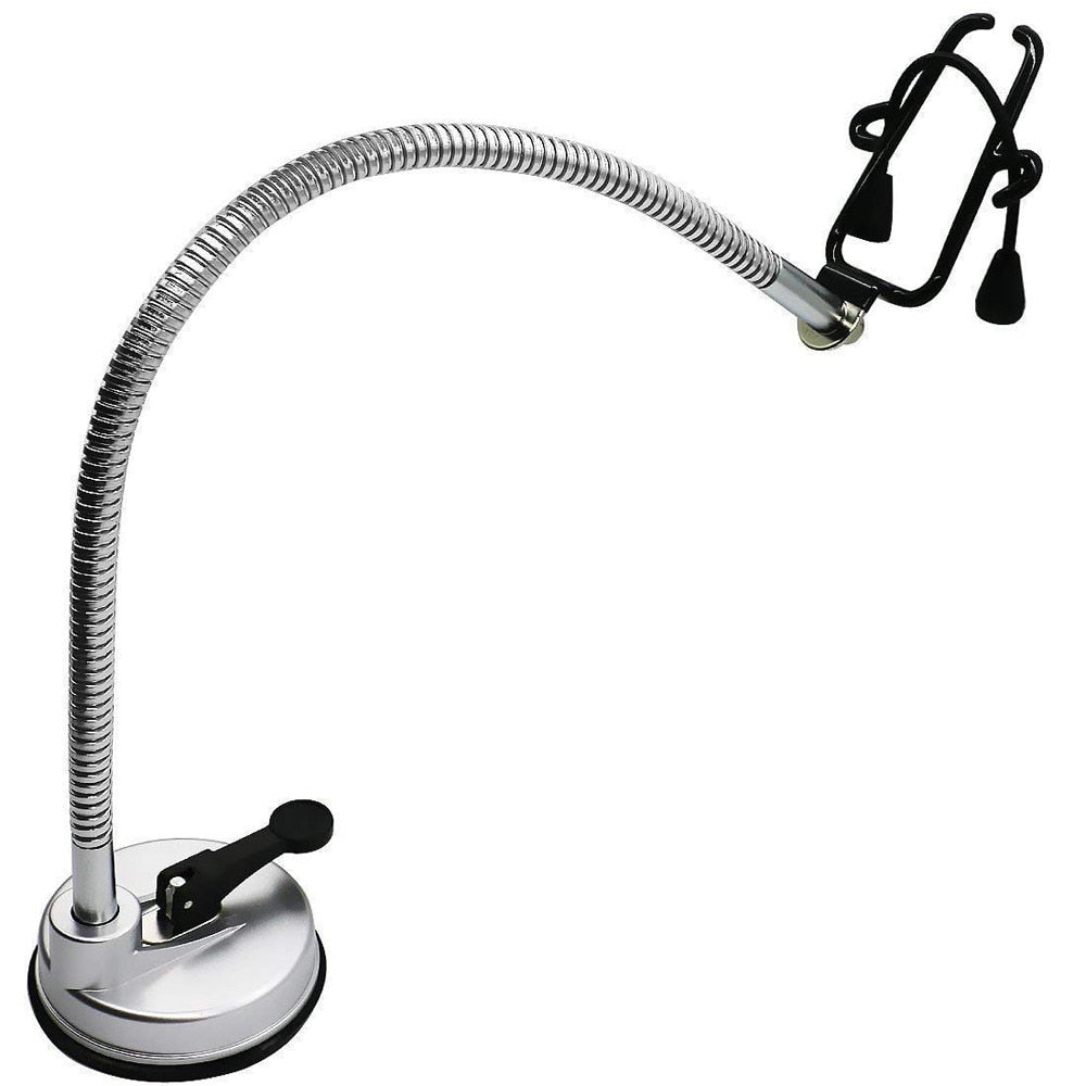 Space-Saving Hair Dryer Holder – 360° Rotating Lazy Stand for Easy Styling