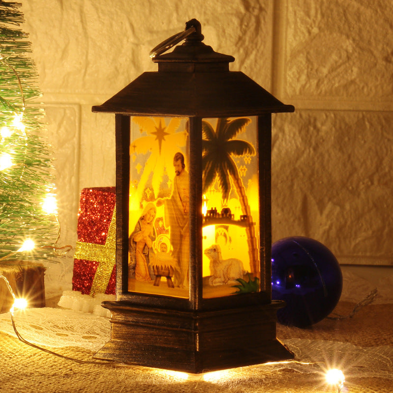 Santa & Snowman Lights – Instant Holiday Cheer at Home