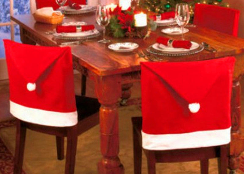 Christmas Dining Chair Covers – Simple, Cheerful Holiday Touch