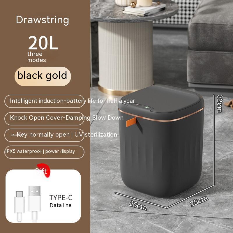 Smart Trash Bin with Lid – Hygienic Living Made Easy