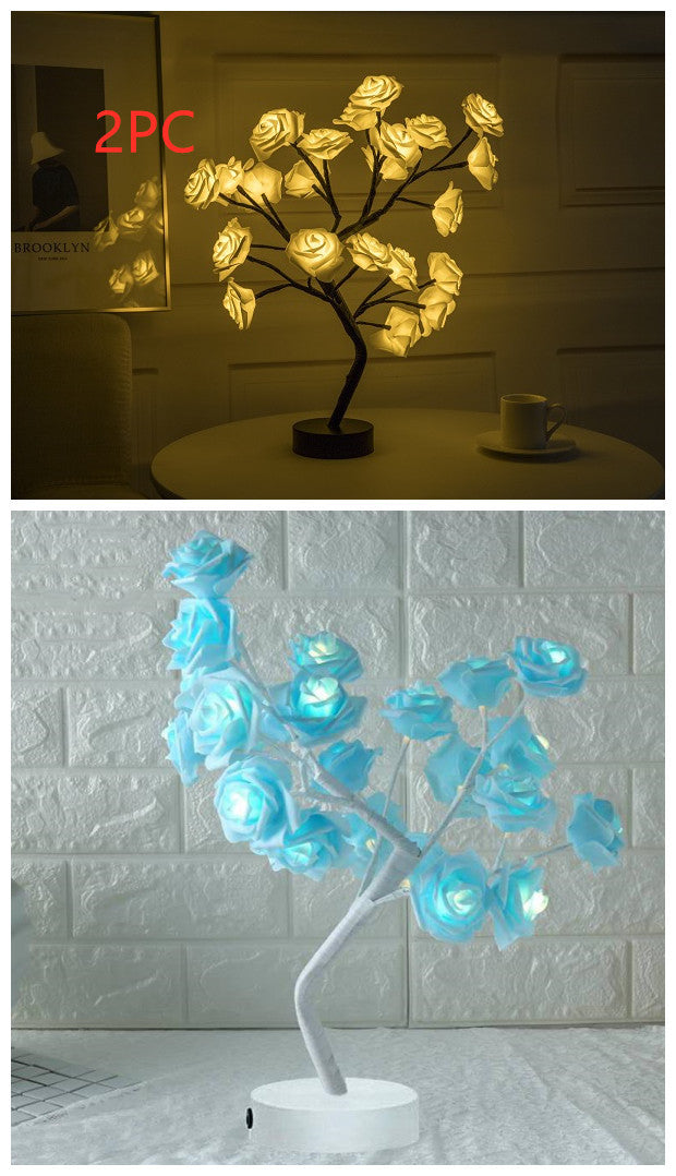 Rose Bonsai Lamp – A Touch of Magic at Night