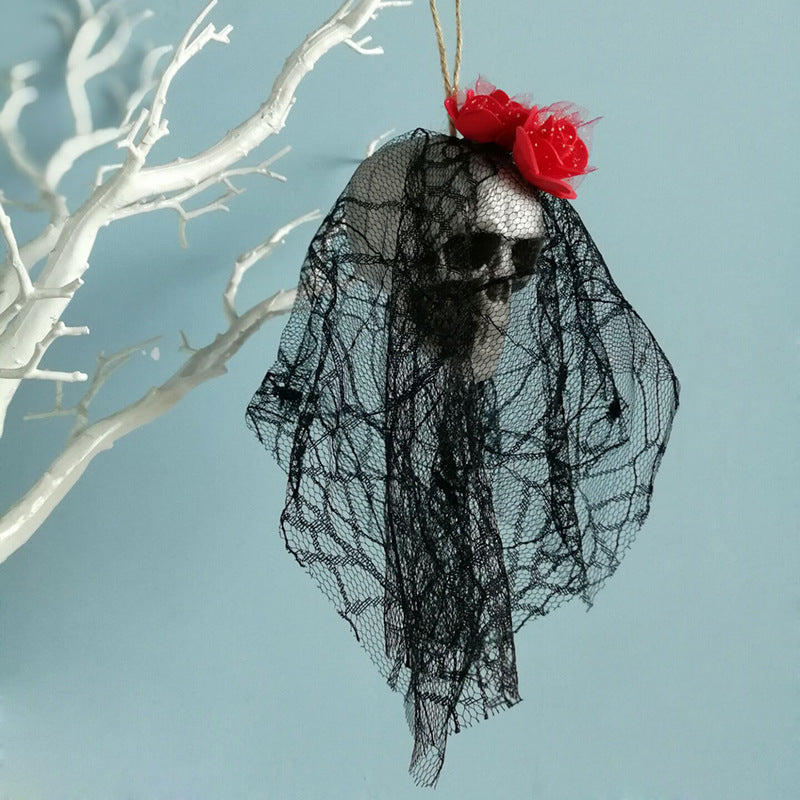 Halloween Skull Hanging Decor – Scary Horror Prop | Haunted House Party Decoration
