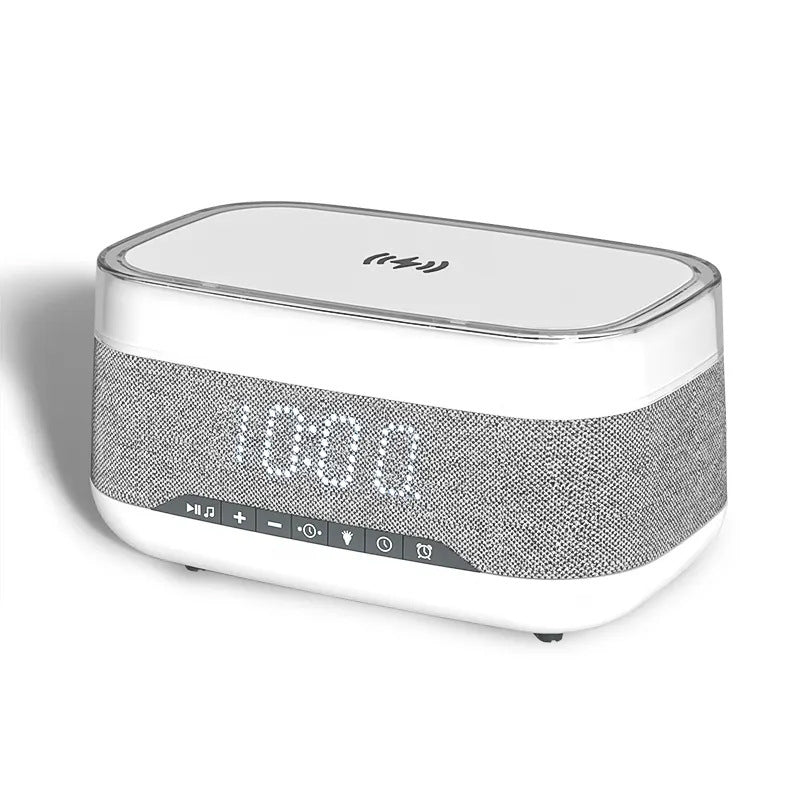 Alarm Clock That Lights, Plays & Powers You Up
