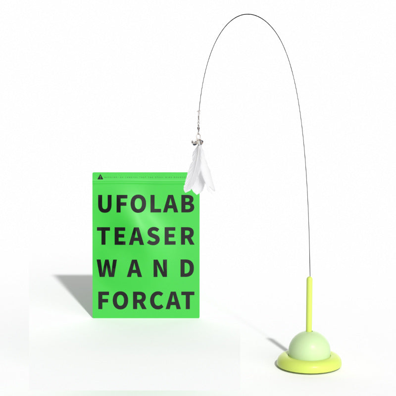 Interactive Cat Toy Suction Cup Self Play Anti Boredom Indoor Pet Toy