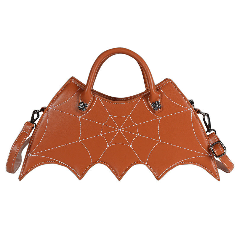 Cute Spider Web Shoulder Bag for Spooky Season