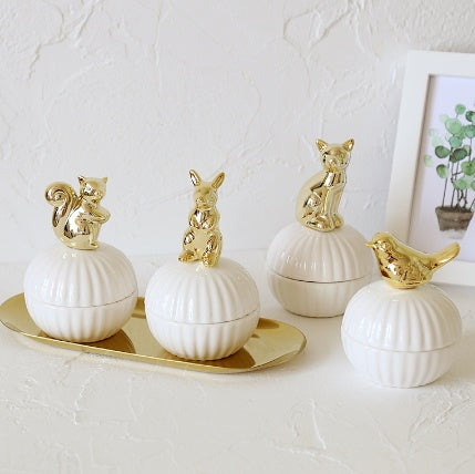 Charming Animal Jewelry Box for Unique Home Styling