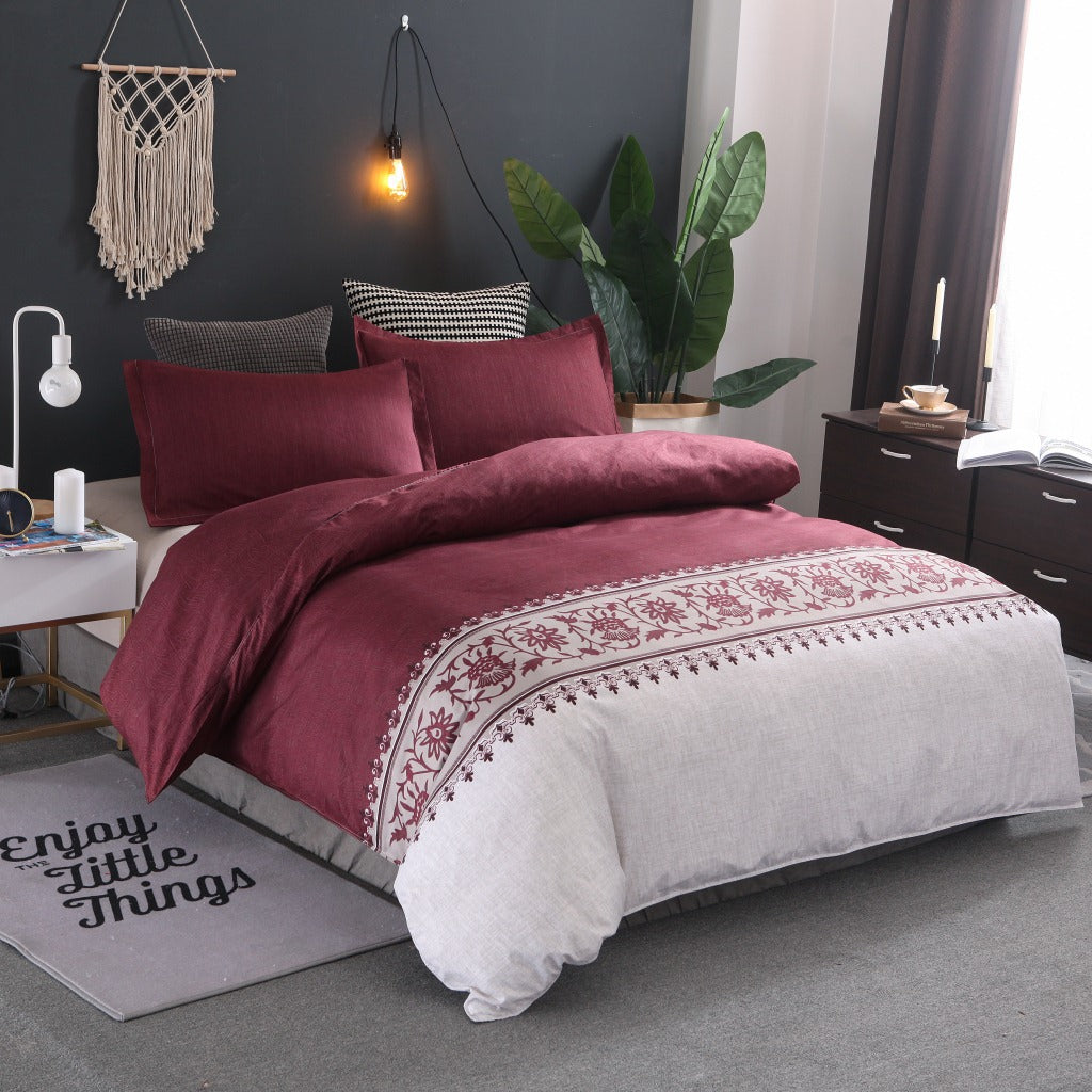Minimalist Bedding Set – Simple Plain Bed Sheets for Cozy & Modern Bedroom