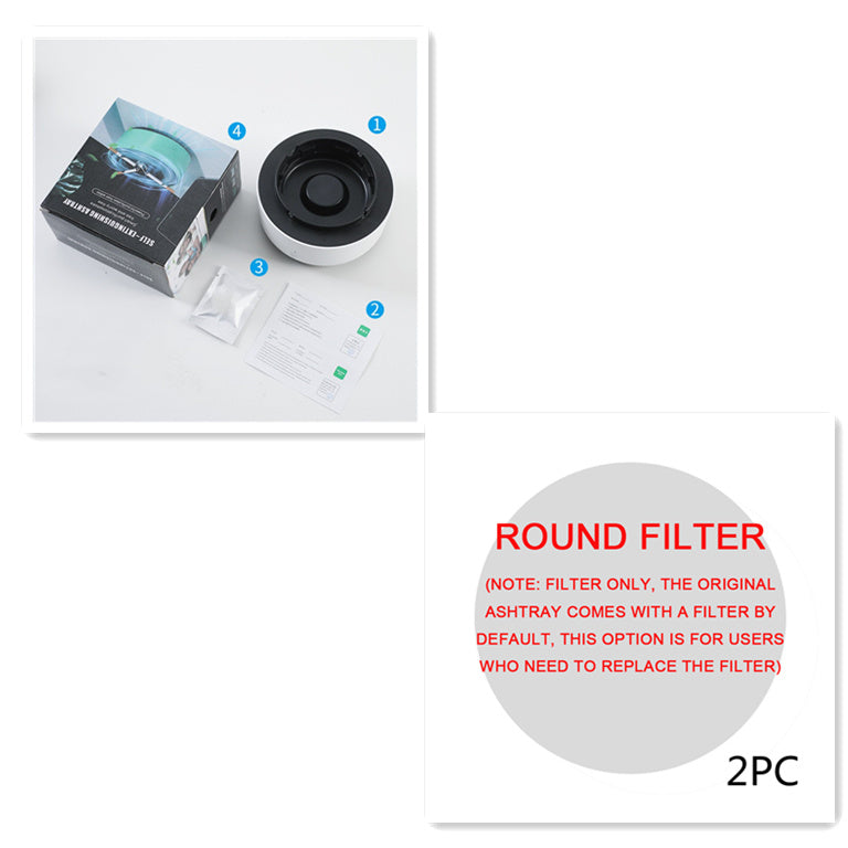 Breathe Easy with This Smoke-Removal Purifier Ashtray