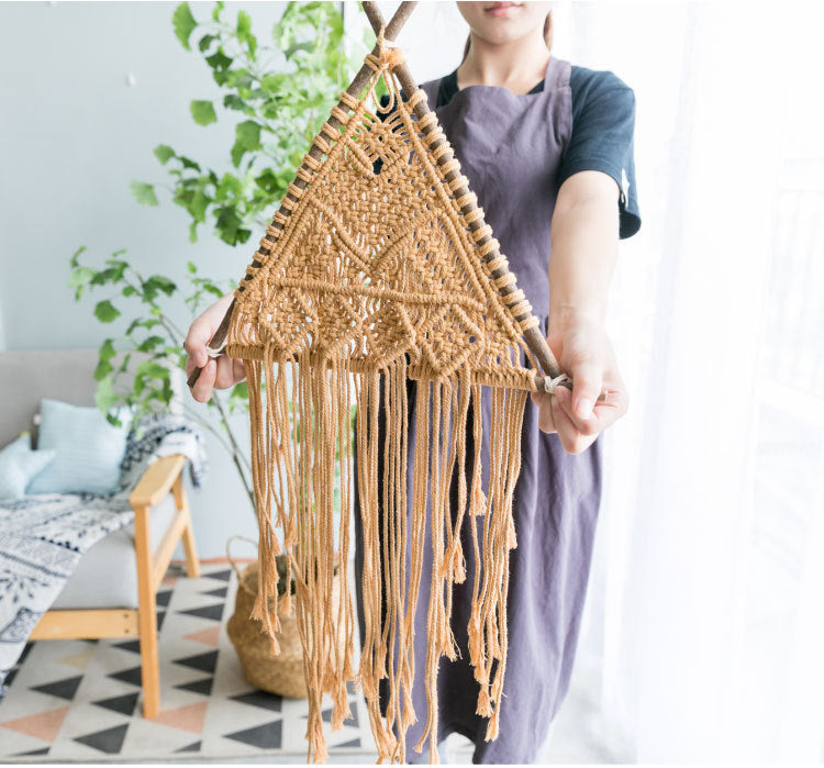 Nordic Macrame Wall Hanging for Calm, Cozy Vibes