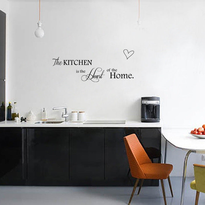 Warm Kitchen Wall Decal to Brighten Your Home