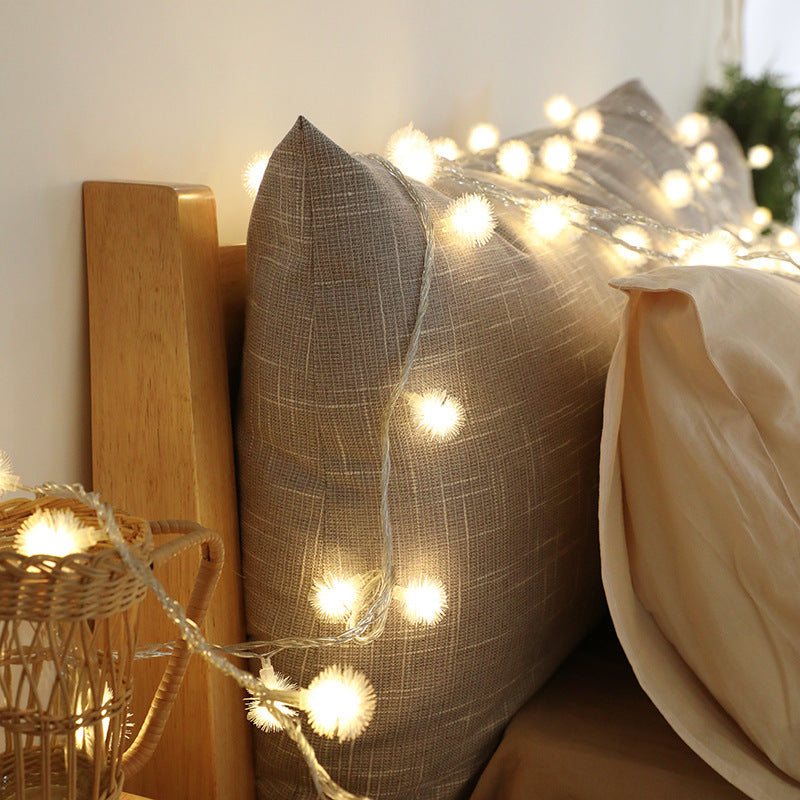 Christmas Curtain Garland Window Lights – LED String Light Holiday Window Decor
