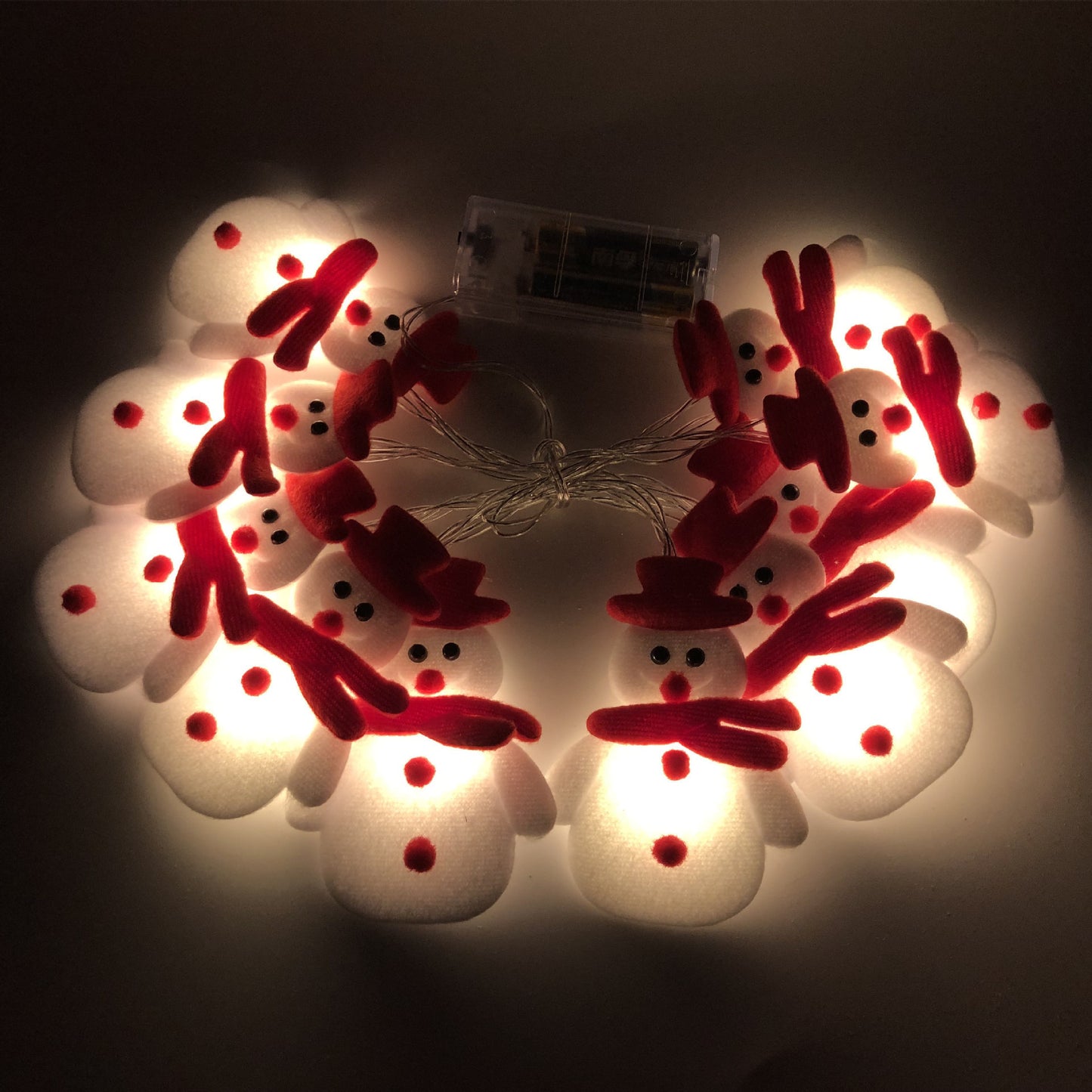 Christmas Snowman LED Garland – Spark Joy at Home