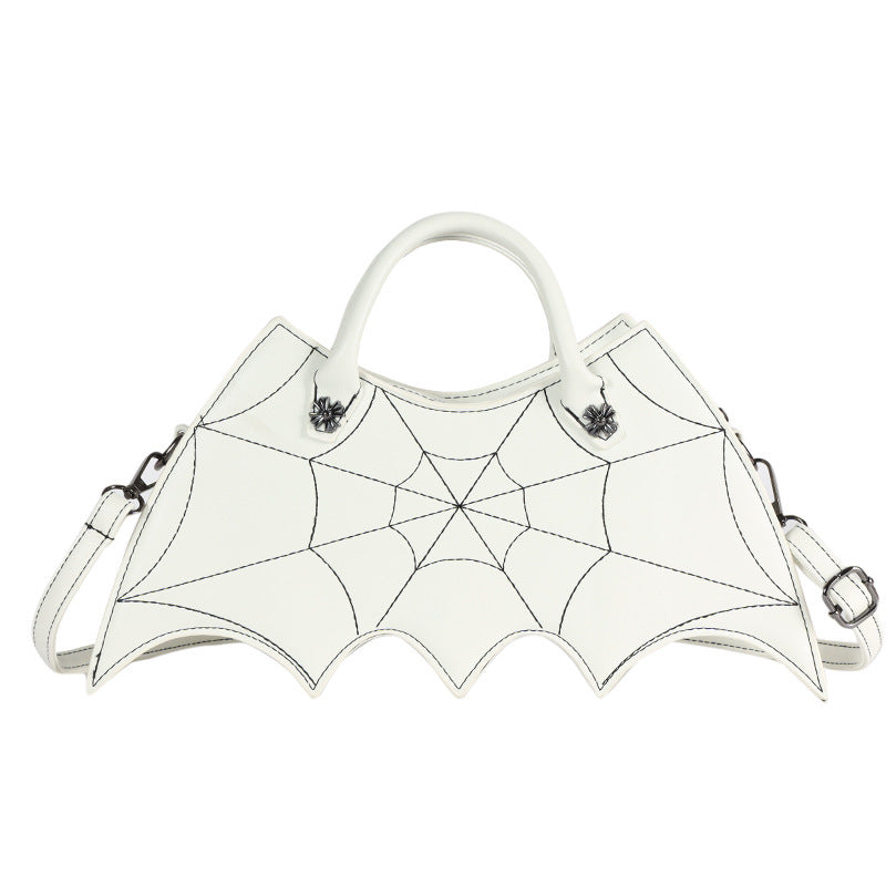 Cute Spider Web Shoulder Bag for Spooky Season