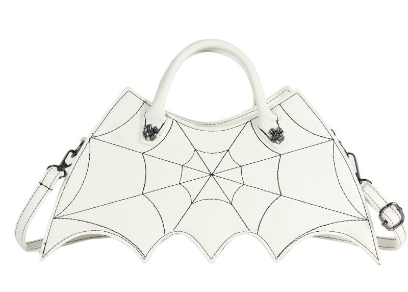 Cute Spider Web Shoulder Bag for Spooky Season