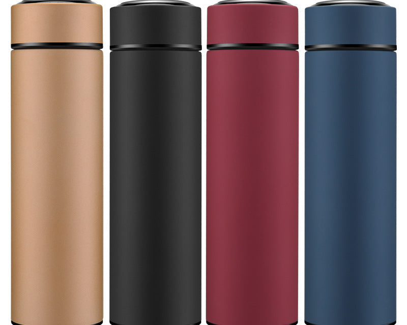 450ml Stainless Steel Water Bottle – Vacuum Insulated for Travel & Sports