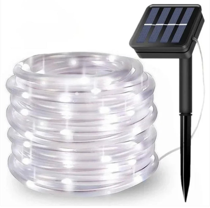 Outdoor Christmas LED String Lights – Solar Powered Decorative Fairy Lights