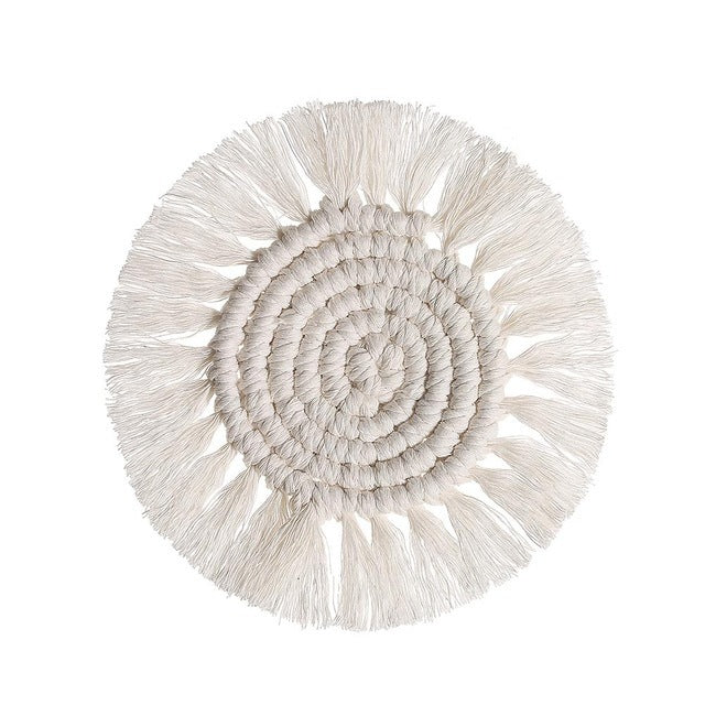 Handwoven Macramé Table Mats to Brighten Everyday Dining Moments