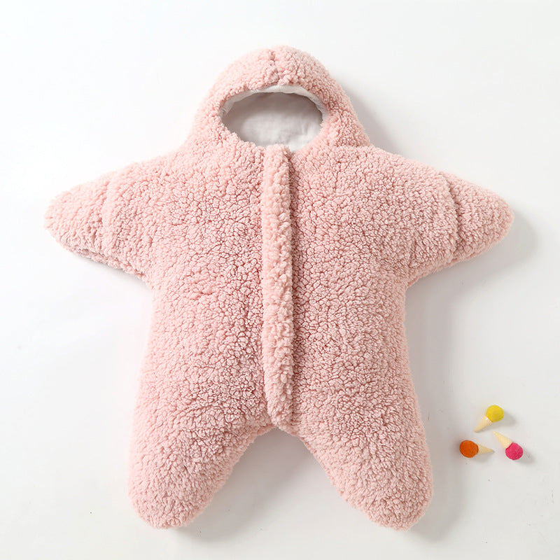 Newborn Baby Swaddle Sleeping Bag – Thickened Winter Warm Blanket Wrap Sack