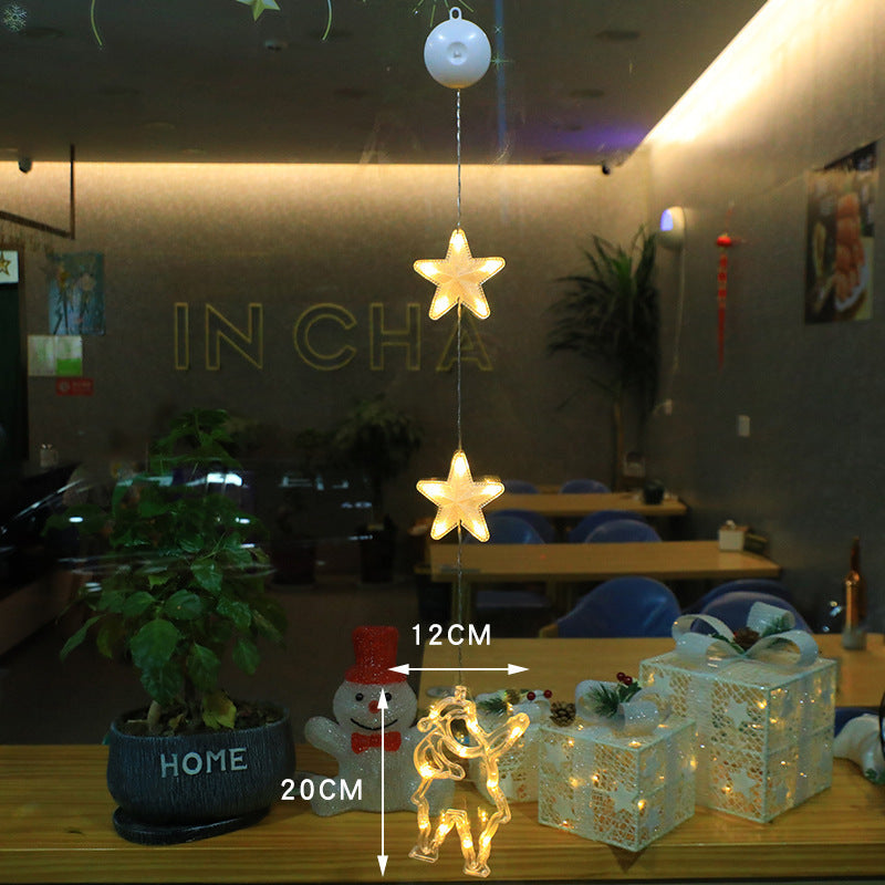 3pc LED Star Ornaments for Magical Christmas Glow