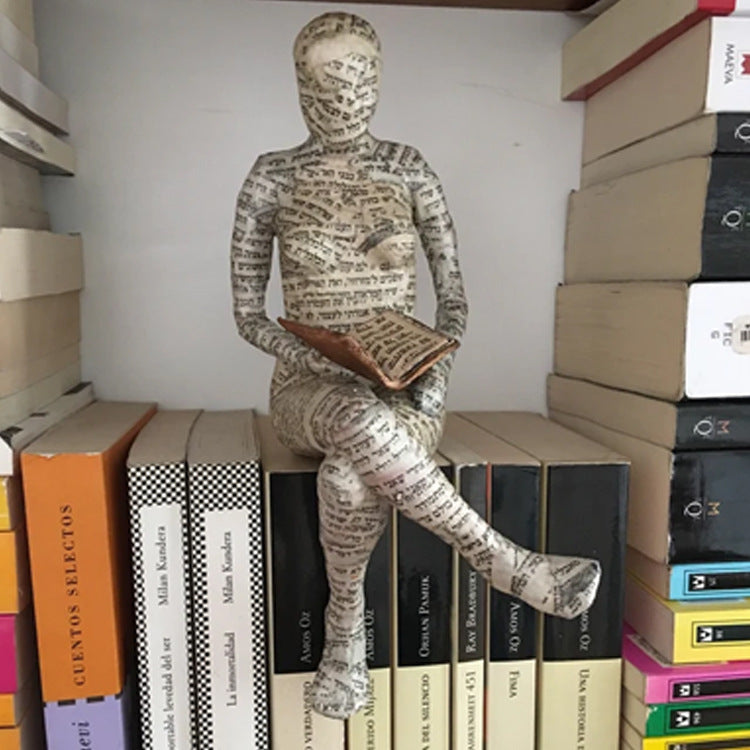 Reading Woman Statue – Graceful Art for Thoughtful Spaces